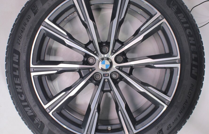 BMW BMW X5 G05 X6 G06 740M 20-Zoll-Felgen Michelin Runflat Winterkompletträder Original