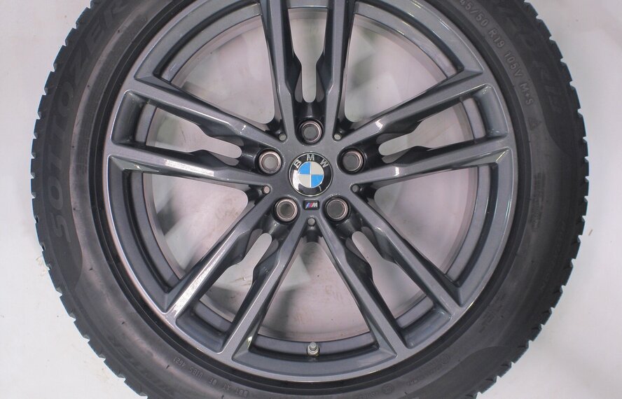 BMW BMW X3 X4 G01 G02 698M 19-Zoll Felgen Pirelli Runflat Winterkompletträder Original