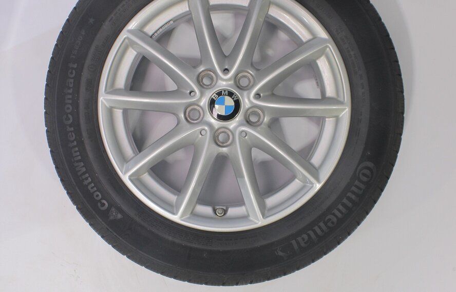 BMW BMW 2er F45 F46 Active Gran Tourer 471 16-Zoll-Felgen Continental Winterkompletträder Original