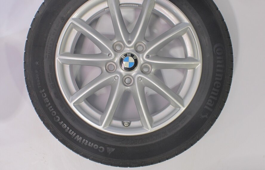 BMW BMW 2er F45 F46 Active Gran Tourer 471 16-Zoll-Felgen Continental Winterkompletträder Original