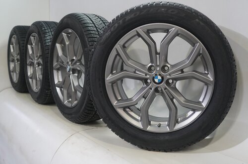 BMW BMW X3 X4 G01 G02 694 19-Zoll Felgen Pirelli Runflat Winterkompletträder Neu Original