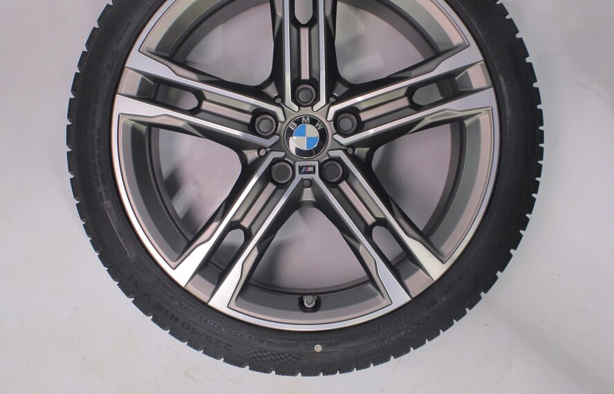 BMW BMW 1 2er F40 F44 2er Gran Coupe 556M 18-Zoll Felgen Continental Winterkompletträder Original