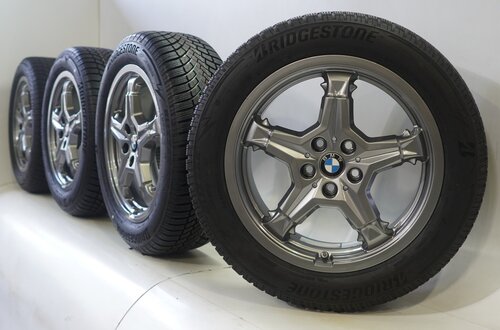 BMW BMW X1 iX1 U11 BEV X2 iX2 U10 866 18-Zoll Felgen Bridgestone Winterkompletträder Neu Original