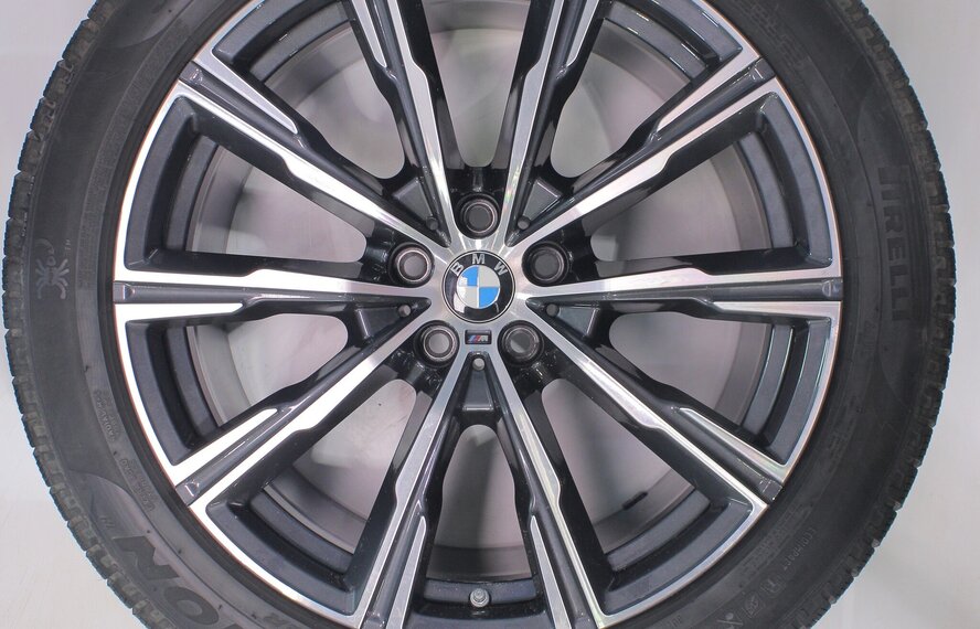 BMW BMW X5 G05 X6 G06 740M 20-Zoll Felgen Pirelli Runflat Winterkompletträder Original