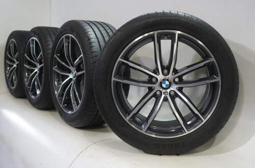 BMW BMW 5er G30 G31 8er G14 G15 G16 662M 18-Zoll-Felgen Goodyear Sommerkompletträder Original