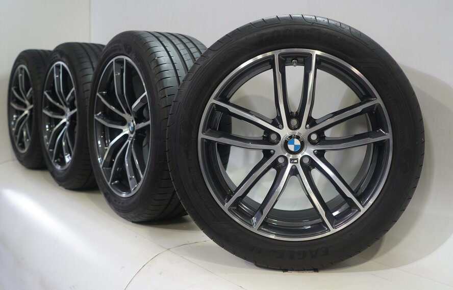 BMW BMW 5er G30 G31 8er G14 G15 G16 662M 18-Zoll-Felgen Goodyear Sommerkompletträder Original
