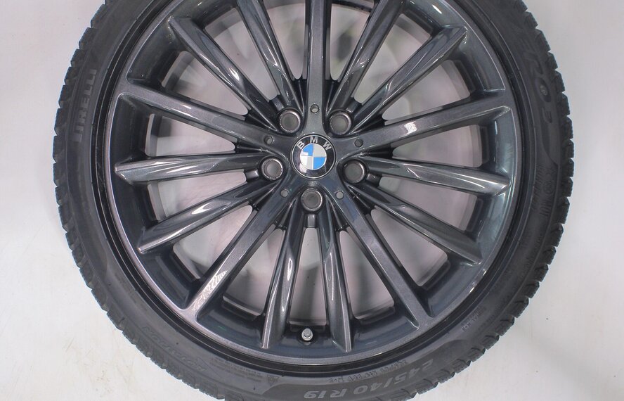 BMW BMW 5er G30 G31 8er G14 G15 G16 633 19-Zoll Felgen Pirelli Runflat Winterkompletträder Neu Original