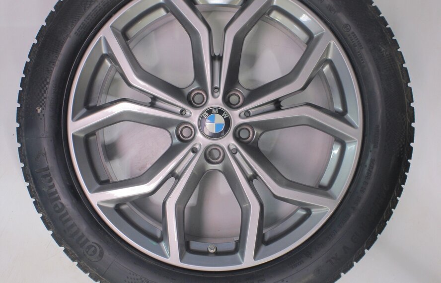 BMW BMW X3 X4 G01 G02 694 19-Zoll-Felgen Continental Runflat Winterkompletträder Original