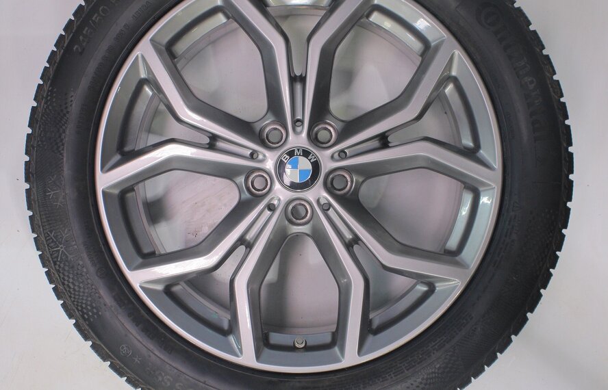 BMW BMW X3 X4 G01 G02 694 19-Zoll-Felgen Continental Runflat Winterkompletträder Original