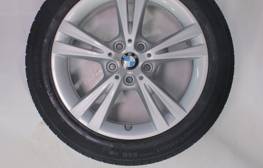BMW BMW 2er F45 F46 Active Gran Tourer 385 17-Zoll Felgen Continental Runflat Winterkompletträder Original
