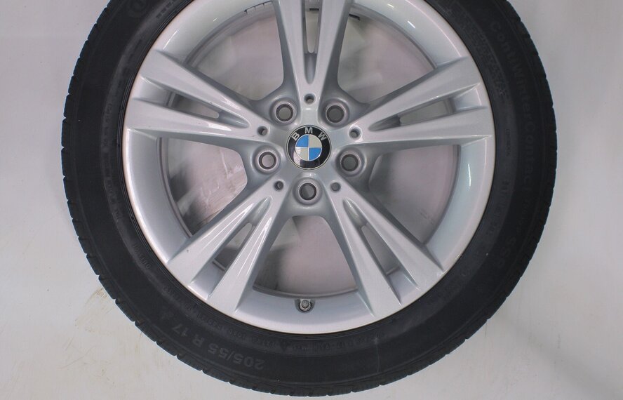 BMW BMW 2er F45 F46 Active Gran Tourer 385 17-Zoll Felgen Continental Runflat Winterkompletträder Original
