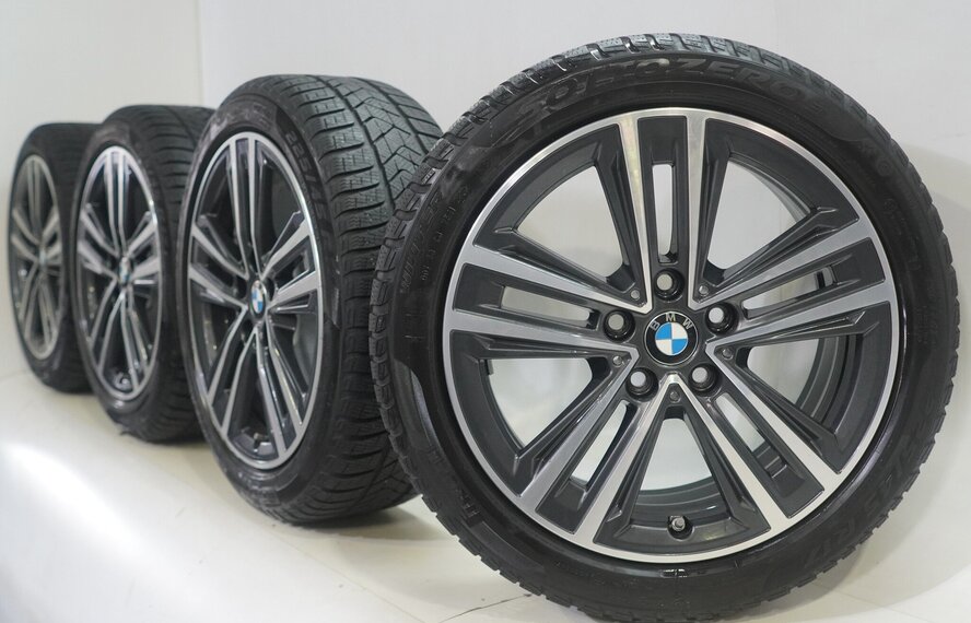 BMW BMW 1 2er F40 F44 2er Gran Coupe 548 17-Zoll Felgen Pirelli Runflat Winterkompletträder Original