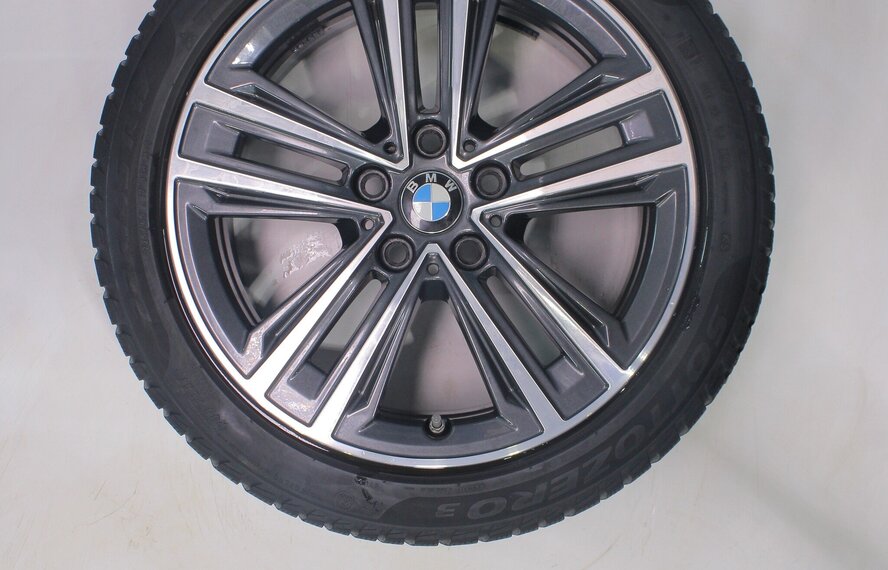 BMW BMW 1 2er F40 F44 2er Gran Coupe 548 17-Zoll Felgen Pirelli Runflat Winterkompletträder Original
