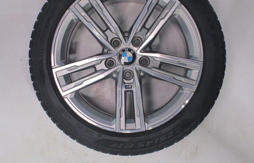 BMW BMW 1 2er F40 F44 2er Gran Coupe 550M 17-Zoll Felgen Pirelli Runflat Winterkompletträder Original