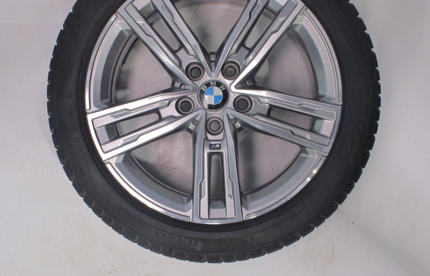 BMW BMW 1 2er F40 F44 2er Gran Coupe 550M 17-Zoll Felgen Pirelli Runflat Winterkompletträder Original
