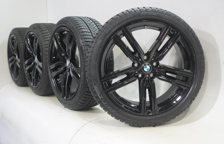 BMW BMW 5er G30 G31 8er G14 G15 G16 727M 19 Zoll Felgen Pirelli Runflat Winterkompletträder Neu Original
