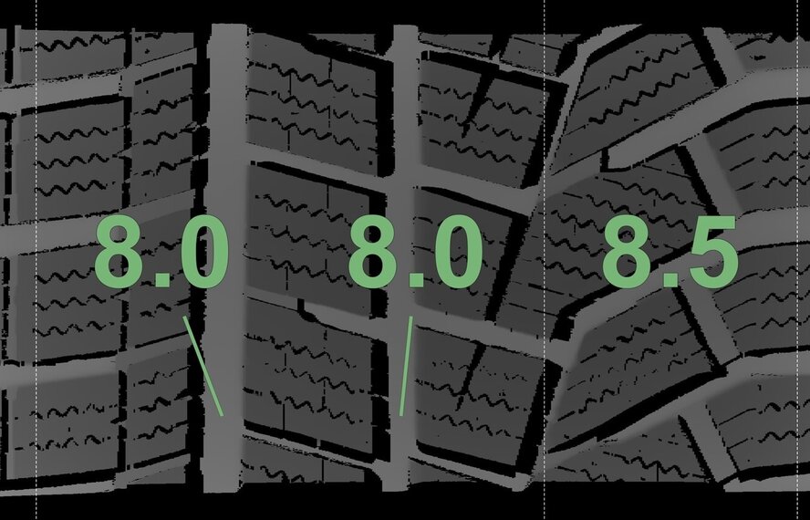 Audi Audi RS6 RS7 21-Zoll-Felgen Hankook Winterkompletträder Neu Original