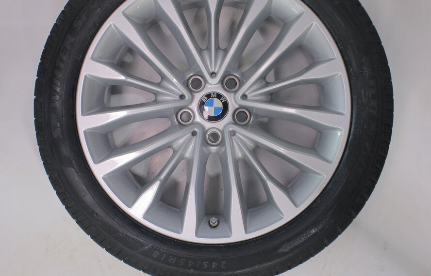 BMW BMW 5er G30 G31 8er G14 G15 G16 632 18-Zoll-Felgen Dunlop Runflat Winterkompletträder Original