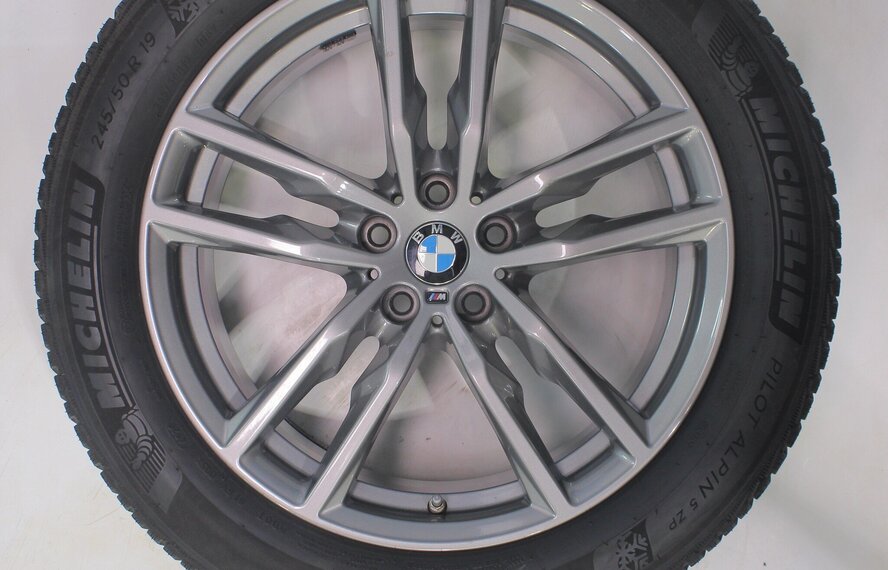 BMW BMW X3 X4 G01 G02 698M 19-Zoll-Felgen Michelin Runflat Winterkompletträder Original