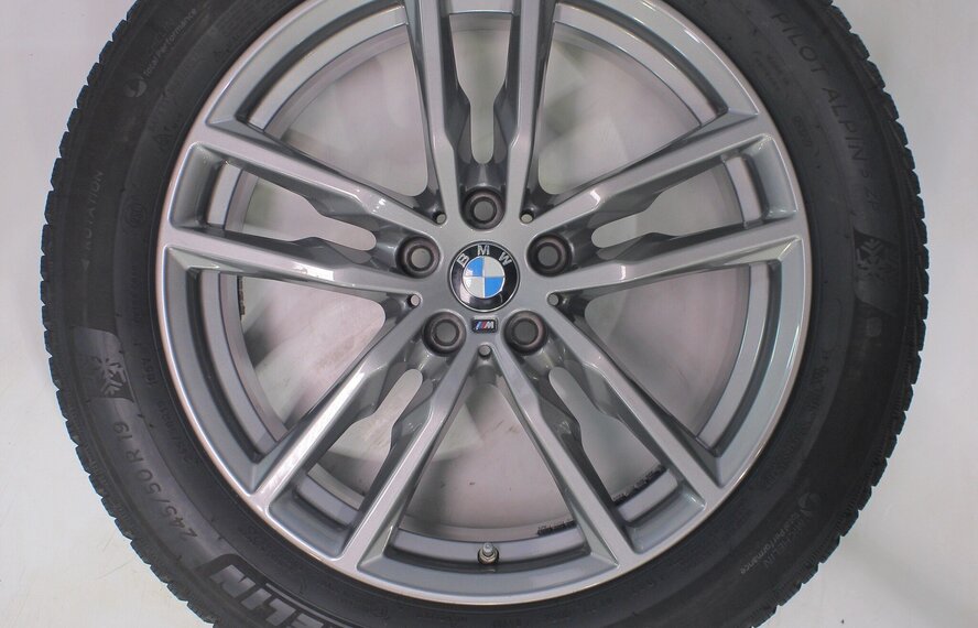BMW BMW X3 X4 G01 G02 698M 19-Zoll-Felgen Michelin Runflat Winterkompletträder Original