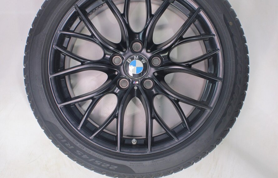 BMW BMW 3 4er F30 F31 F32 F33 F36 405M 18-Zoll-Felgen Pirelli Runflat Winterkompletträder Original
