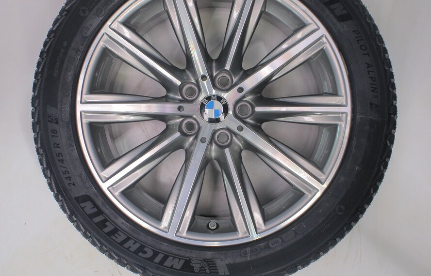 BMW BMW 5er G30 G31 8er G14 G15 G16 684 18-Zoll-Felgen Michelin Winterkompletträder Neu Original