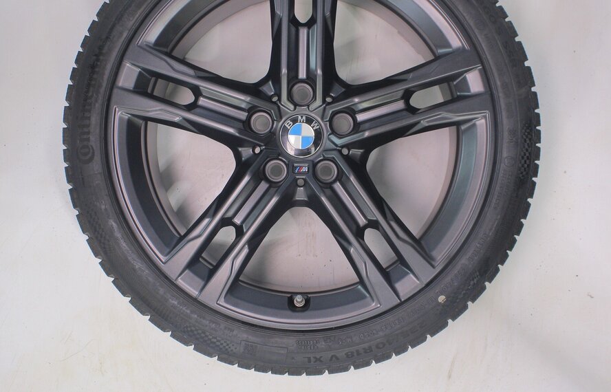 BMW BMW 1 2er F40 F44 2er Gran Coupe 556M 18-Zoll Felgen Continental Runflat Winterkompletträder Original