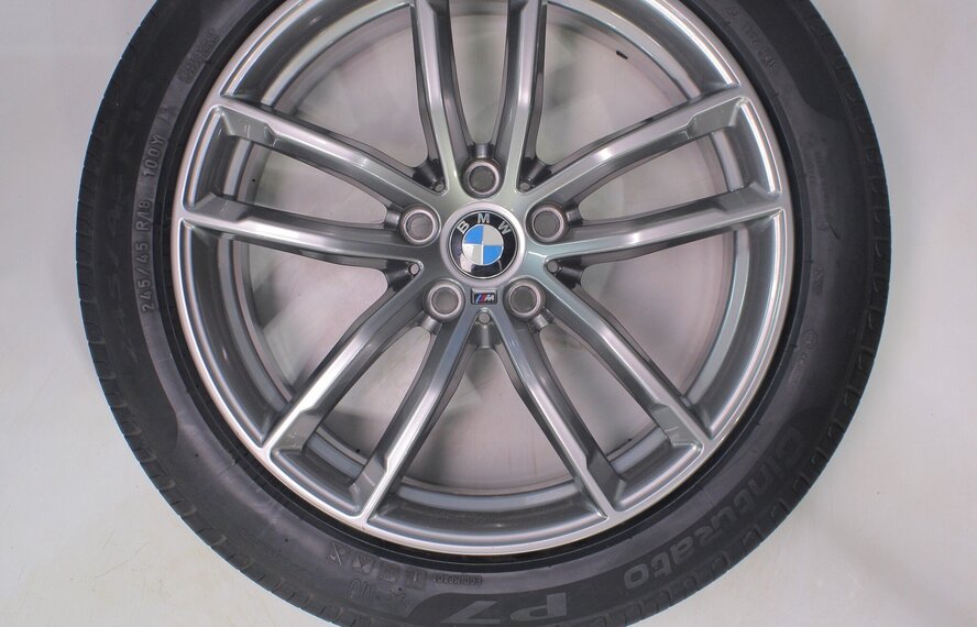 BMW BMW 5er G30 G31 8er G14 G15 G16 662M 18-Zoll-Felgen Pirelli Sommerkompletträder Original