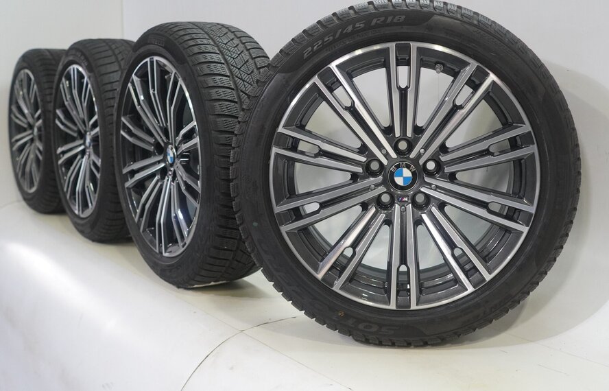 BMW BMW 2er 3er 4er G20 G21 G22 G42 790M 18 Zoll Felgen Pirelli Runflat Winterkompletträder Original