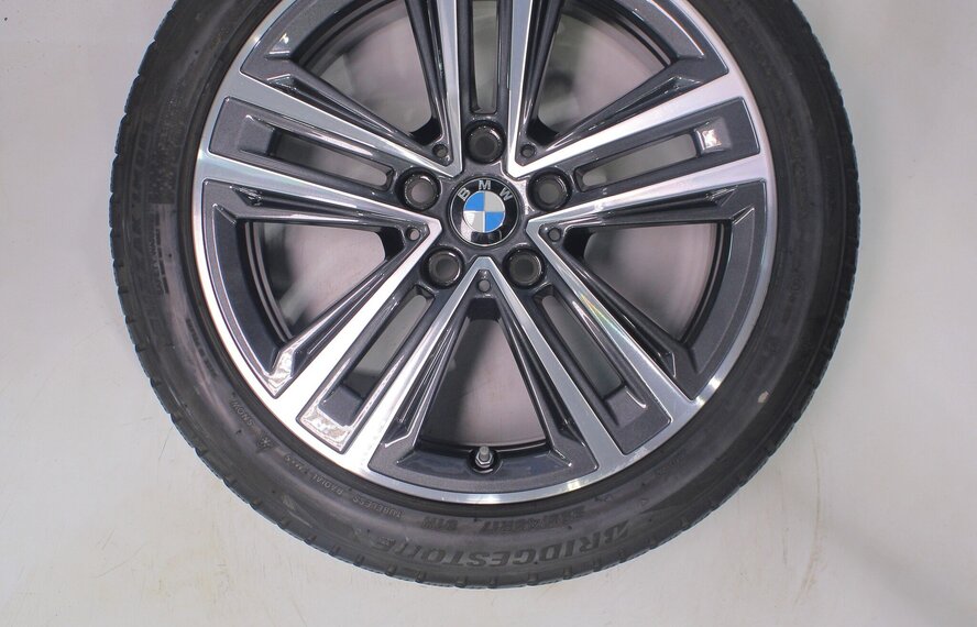 BMW BMW 1 2er F40 F44 2er Gran Coupe 548 17-Zoll-Felgen Bridgestone Runflat Winterkompletträder Original