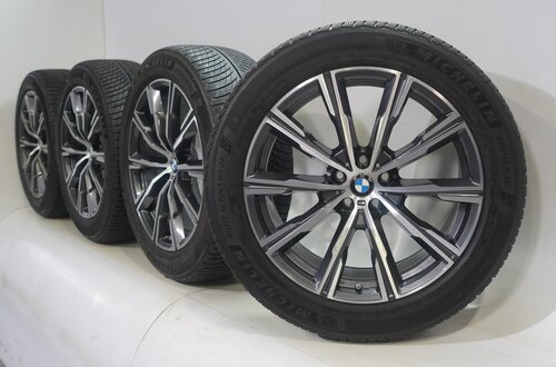 BMW BMW X5 G05 X6 G06 740M 20-Zoll-Felgen Michelin Runflat Winterkompletträder Neu Original