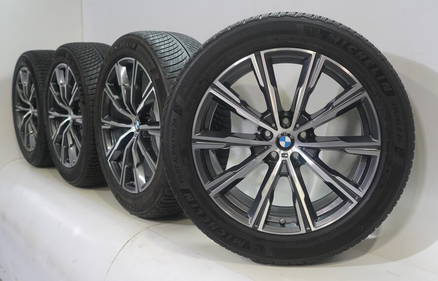 BMW BMW X5 G05 X6 G06 740M 20-Zoll-Felgen Michelin Runflat Winterkompletträder Neu Original
