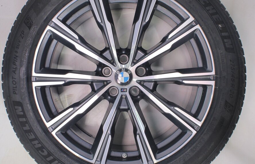 BMW BMW X5 G05 X6 G06 740M 20-Zoll-Felgen Michelin Runflat Winterkompletträder Neu Original