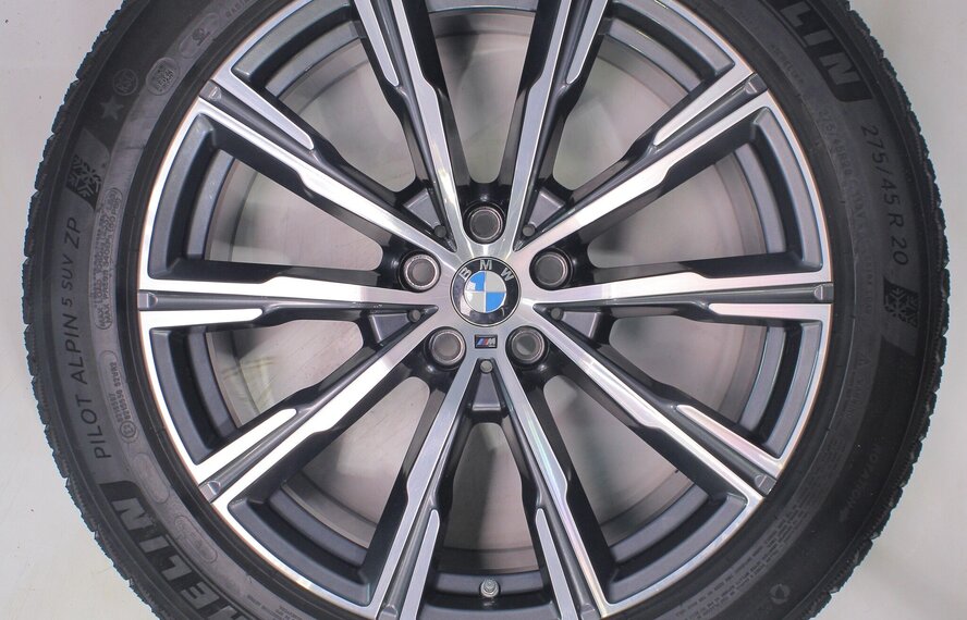 BMW BMW X5 G05 X6 G06 740M 20-Zoll-Felgen Michelin Runflat Winterkompletträder Neu Original