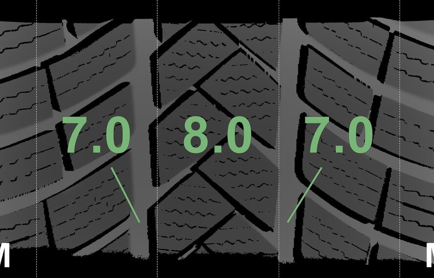 BMW BMW 6 GT G32 7er G11 G12 647M 19-Zoll-Felgen Vredestein Winterkompletträder Original