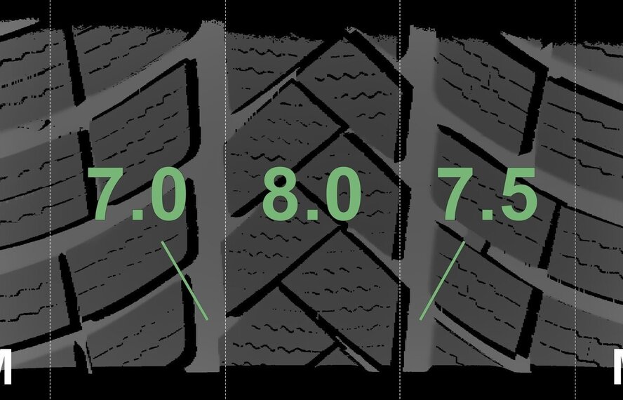 BMW BMW 6 GT G32 7er G11 G12 647M 19-Zoll-Felgen Vredestein Winterkompletträder Original