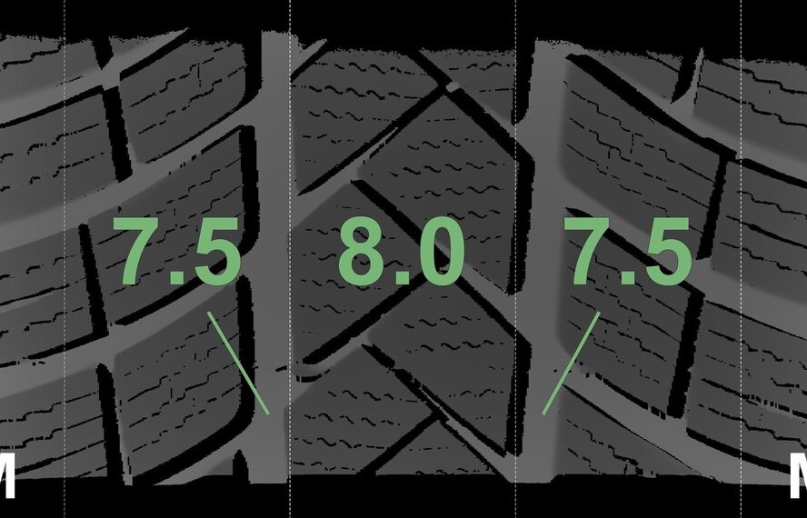 BMW BMW 6 GT G32 7er G11 G12 647M 19-Zoll-Felgen Vredestein Winterkompletträder Original