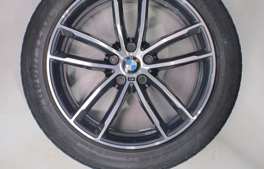 BMW BMW 5er G30 G31 8er G14 G15 G16 662M 18-Zoll-Felgen Goodyear Runflat Winterkompletträder Original