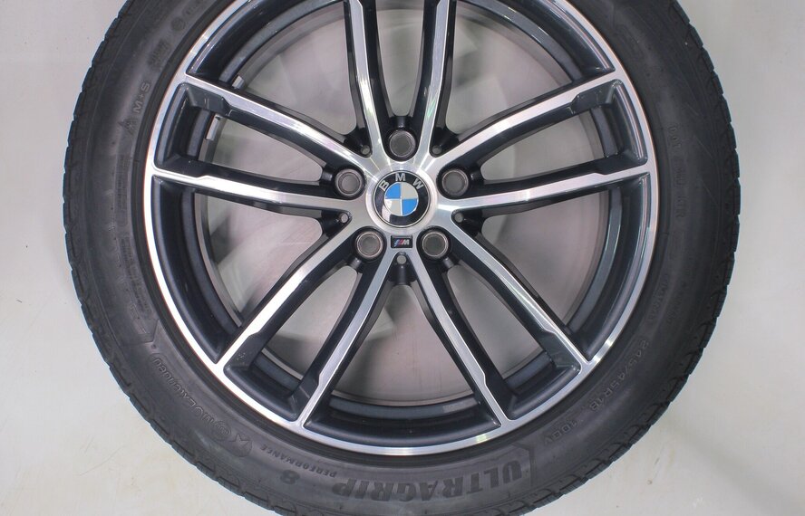 BMW BMW 5er G30 G31 8er G14 G15 G16 662M 18-Zoll-Felgen Goodyear Runflat Winterkompletträder Original