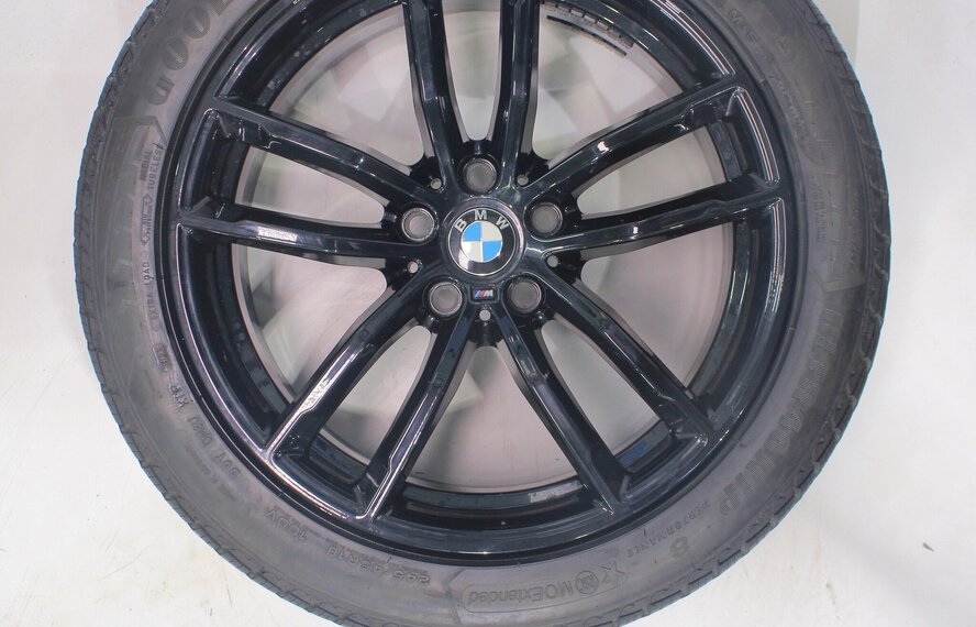 BMW BMW 5er G30 G31 8er G14 G15 G16 662M 18-Zoll-Felgen Goodyear Runflat Winterkompletträder Original
