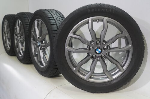 BMW BMW X1 F48 X2 F39 711M 18-Zoll-Felgen Continental Winterkompletträder Original