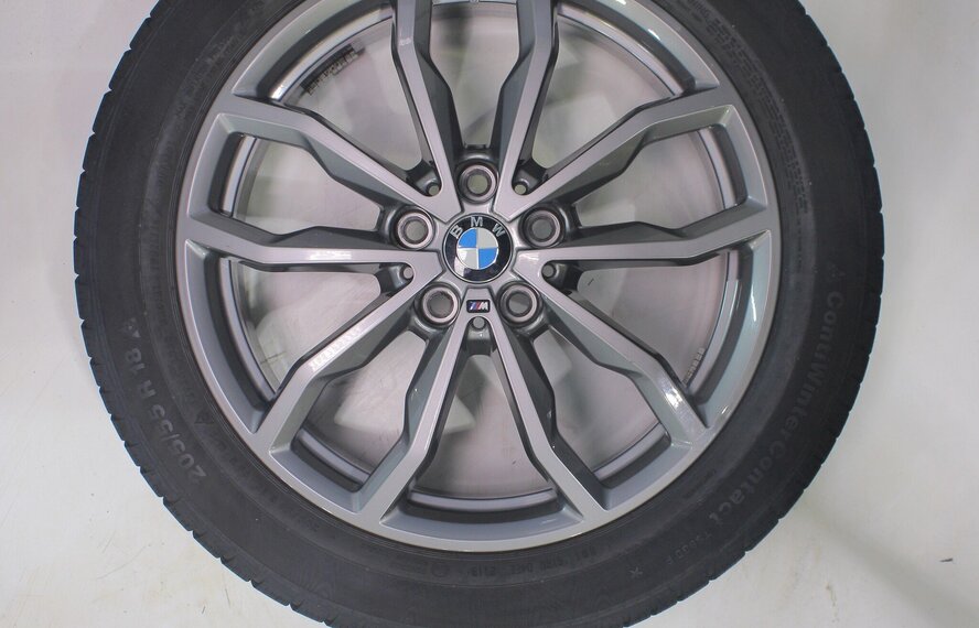 BMW BMW X1 F48 X2 F39 711M 18-Zoll-Felgen Continental Winterkompletträder Original