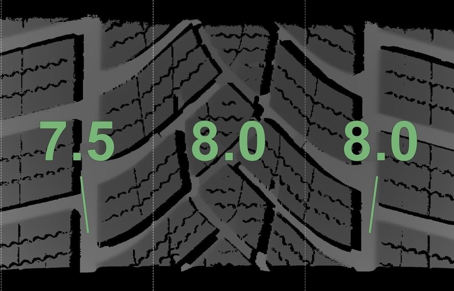 BMW BMW 4er i4 G26 851 17-Zoll-Felgen Goodyear Winterkompletträder Original