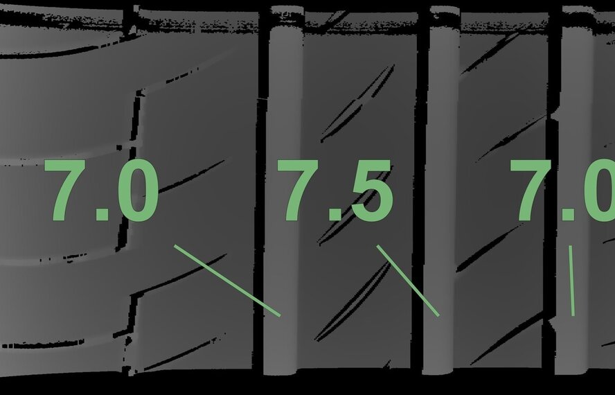 Mercedes Mercedes V-Klasse W447 19-Zoll Felgen Continental Sommerkompletträder Original