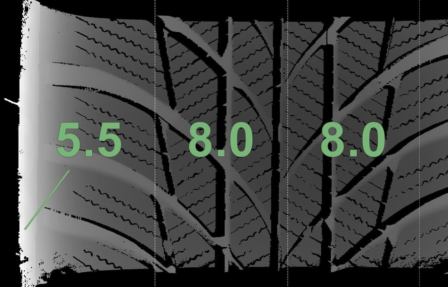 Volkswagen VW Polo 2G 16-Zoll-Felgen Bridgestone Winterkompletträder Original