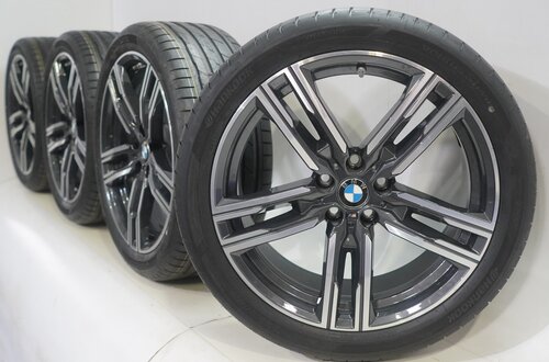 BMW BMW 5er G30 G31 8er G14 G15 G16 727M 19-Zoll-Felgen Hankook Runflat Sommerkompletträder Neu Original