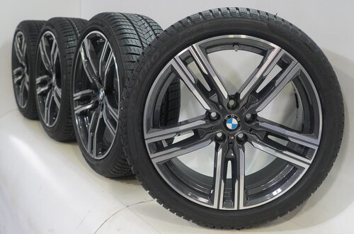 BMW BMW 5er G30 G31 8er G14 G15 G16 727M 19-Zoll Felgen Pirelli Runflat Winterkompletträder Neu Original