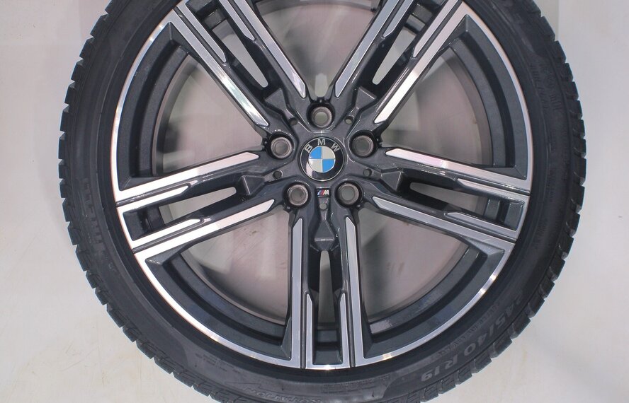 BMW BMW 5er G30 G31 8er G14 G15 G16 727M 19-Zoll Felgen Pirelli Runflat Winterkompletträder Neu Original