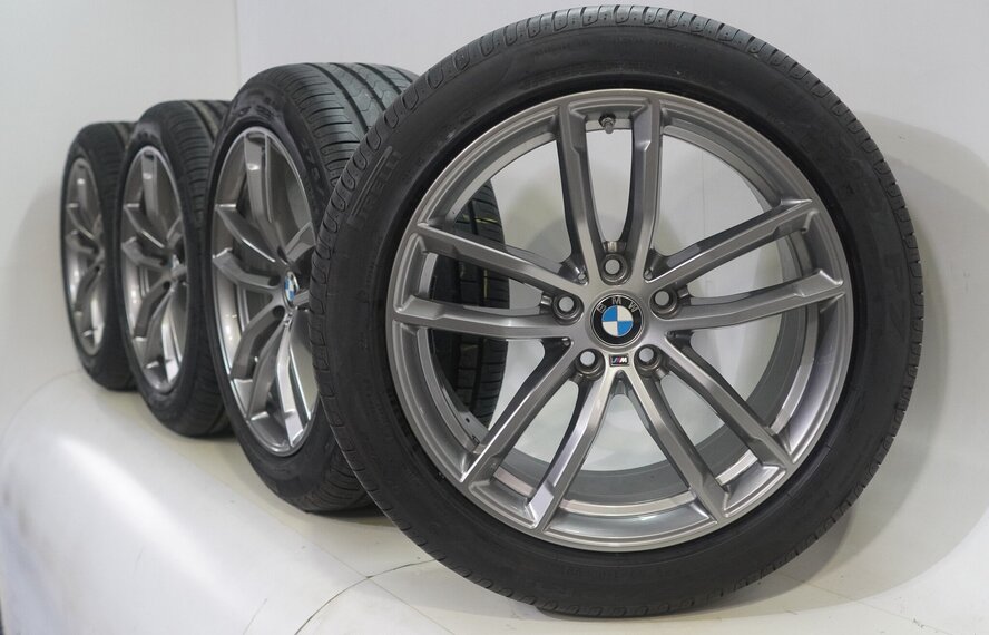 BMW BMW 5 er G30 G31 8 er G14 G15 G16 662M 18 Zoll Felgen Pirelli Runflat Sommerkompletträder Neu Original