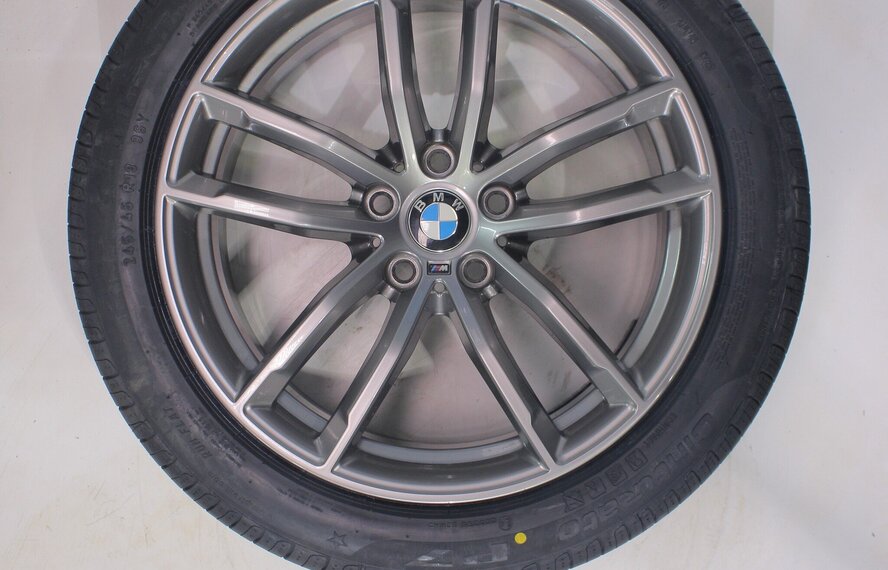 BMW BMW 5 er G30 G31 8 er G14 G15 G16 662M 18 Zoll Felgen Pirelli Runflat Sommerkompletträder Neu Original